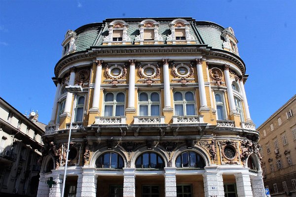 5.Centrální budova italské komunity v Rijece z pohledu ulice Ivana Zajca